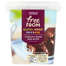 Aunt Bessie's winter fruit crunble, co-op jam and custard doughnuts, rocky road bites and these chocolate hazelnut churros from Tesco are vegan 