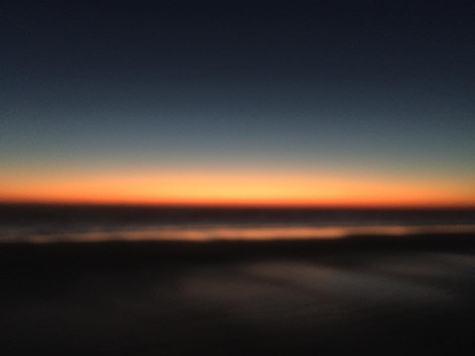 This morning was so cold on the beach we couldn't get a clear photo, lol. It looks warm and fuzzy, but we can assure you it was not! Hurry back up north, cold! Photo by Larry C, Director of Operations. #ItsTooCold #AreYouSureThisIsFlorida #iCantFeelMyFace #StAugustine