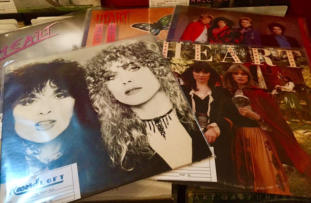 Therecordloft's tweet photo. Lots of Heart going into the bins today! Come in and check it out at The Record Loft! #vinyl #heart #littlequeen #bebelestrange #records #recordstore #recordloft #therecordloftusa #Roseburg #Oregon https://t.co/wjBOsP3fO1