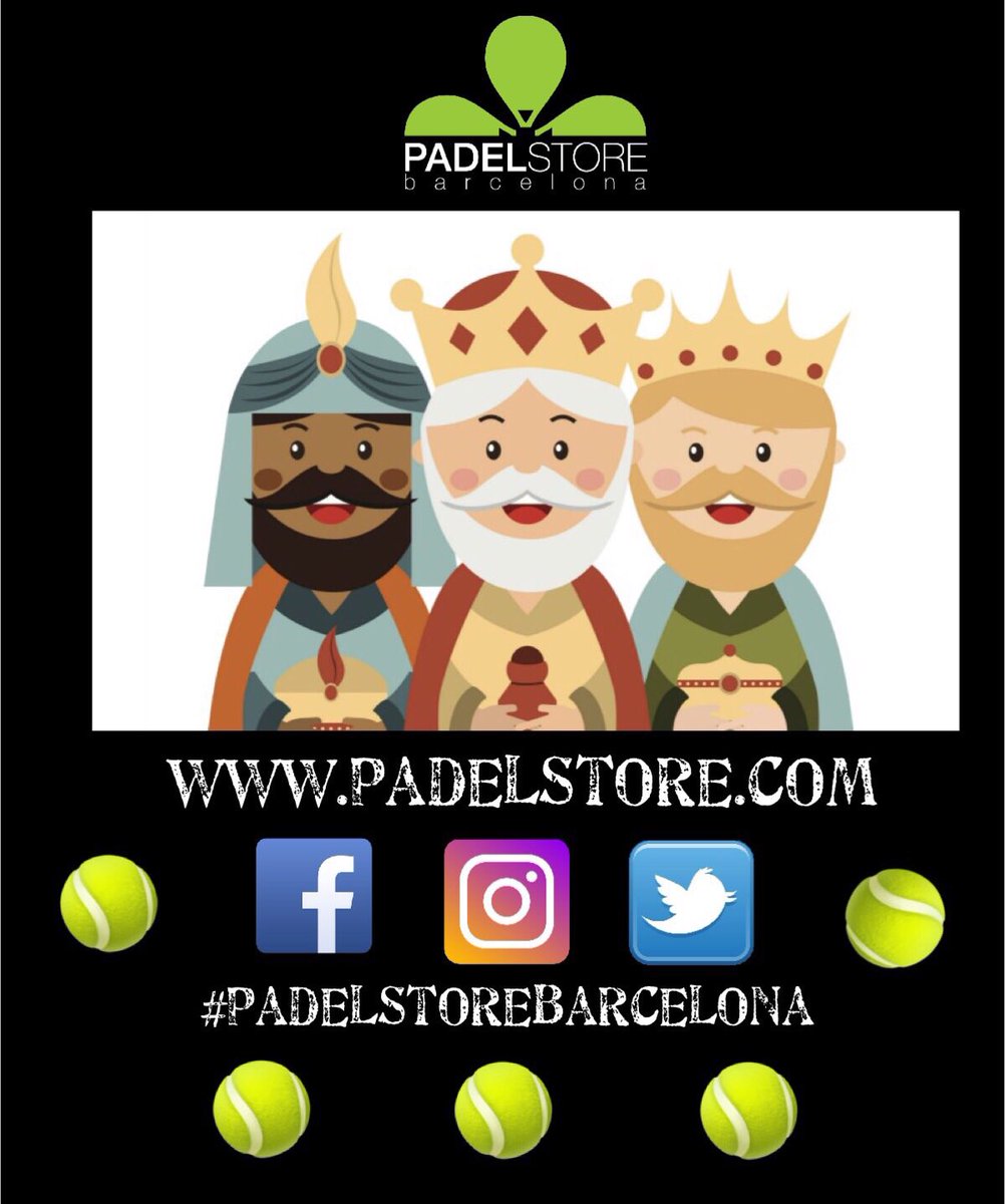 #padelstorebarcelona #tiendadepadel #igersbarcelona #ReyesMagos2018 #padeladdict #padelmasculino #padelfemenino