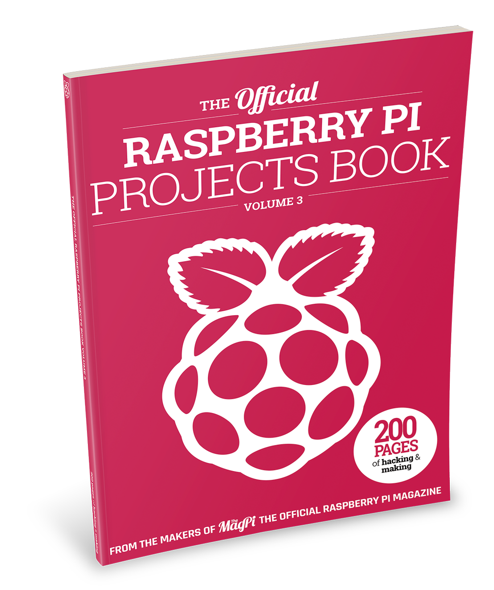 rpimagazine's tweet photo. Quick! Grab the brand new 2018 Projects Book for under a tenner. 200+ pages of hacking and making with #RaspberryPi https://t.co/0h2TVBXkXt https://t.co/w8Y6m2QE6R