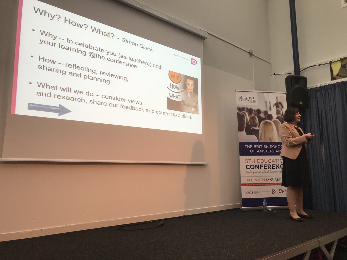 ICTEvangelist's tweet photo. @karenardley wrapping up #EdConfBSA by asking us to consider our why ala the brilliant @simonsinek https://t.co/nIGH6oFJ8M