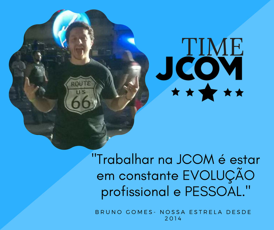 jcomconta's tweet image. Essa semana o Bruno Gomes comemorou um ano que voltou para a JCOM (ele tinha ficado um tempo afastado da gente). É claro que não poderíamos deixar de agradecer por um ano de muita dedicação, que soma forças no nosso departamento fiscal! 
Obrigado, Bruno! You Rock \m/