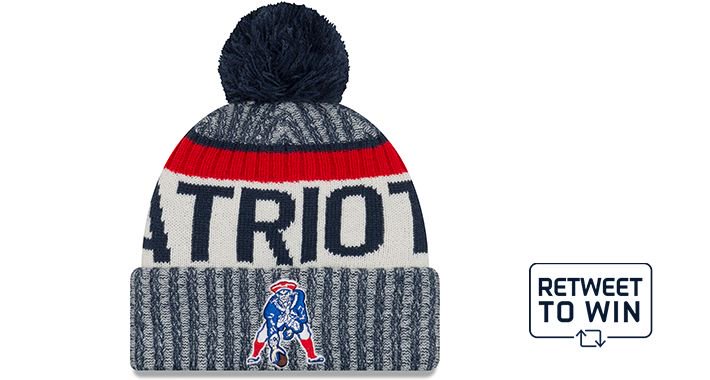 Bundle up for the winter weather with #PatsHatFriday! RT to enter to win a 2017 Throwback On Field Knit <a href="/NewEraCap/">New Era Cap</a>!

Rules: bit.ly/2E6qAQn