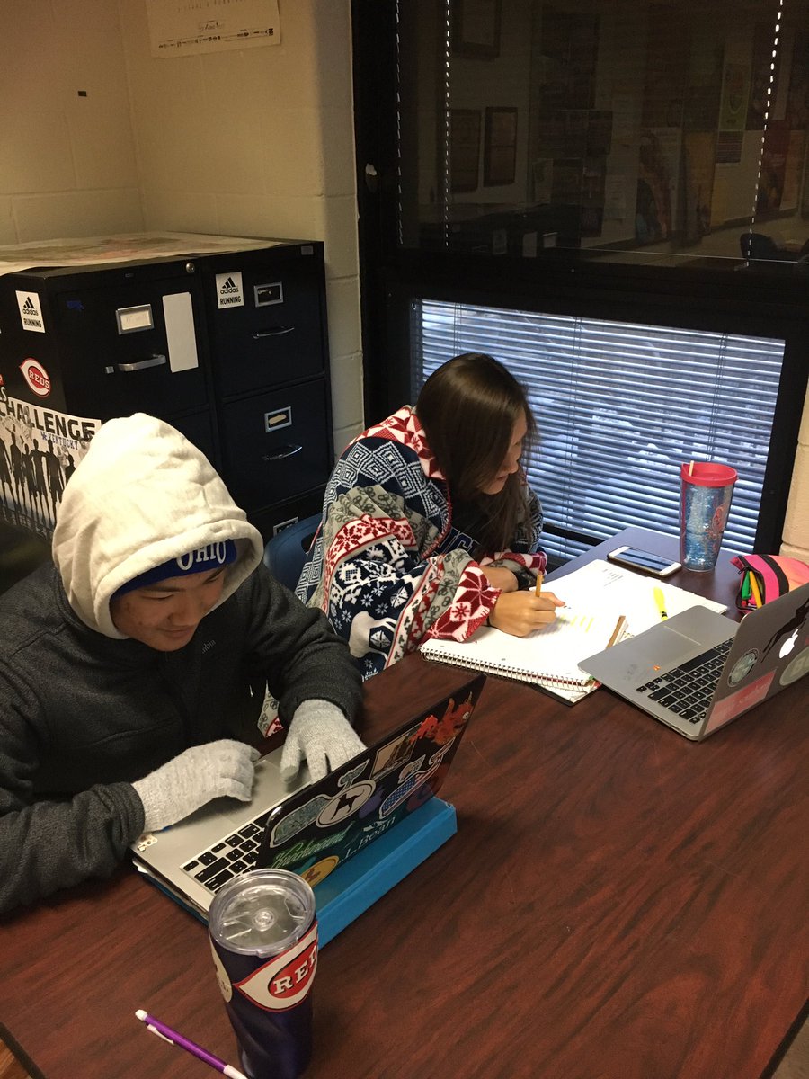 owendingle's tweet photo. @Estepp , just took some readings around the high school... 49°F in the health classroom, 68°F in the main office. 🤔. Warmth>testscores https://t.co/k5QgAuwzSs