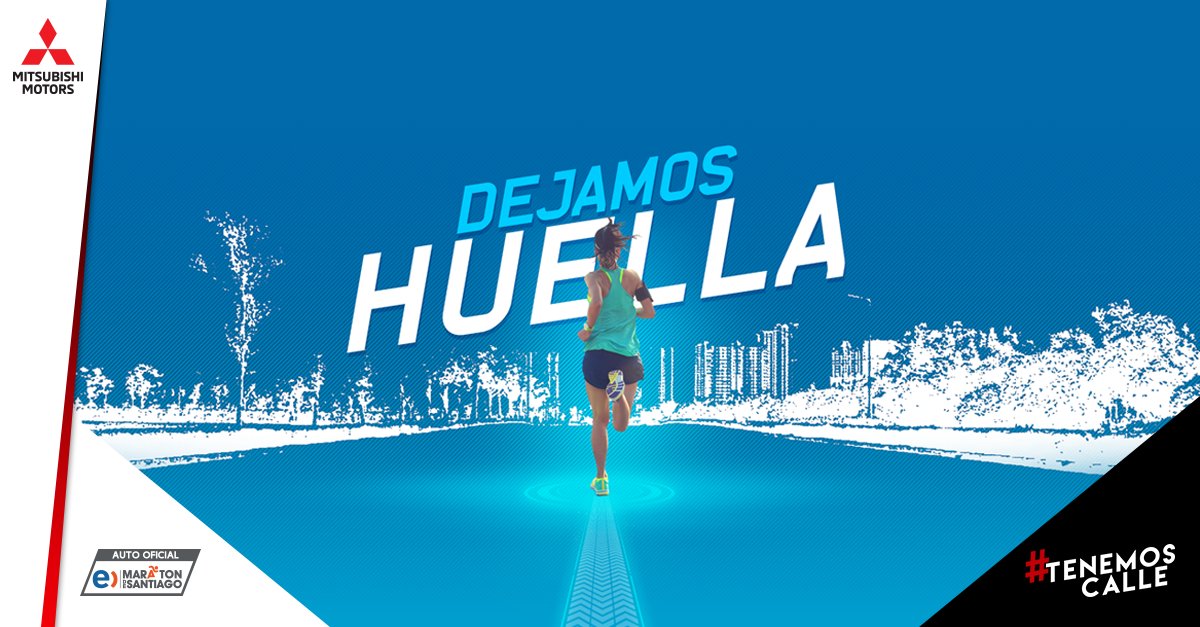 ¡Ya demostramos tener calle!
Es por eso que hoy te invitamos a Dejar Huella en el Entel Maratón de Santiago 2018. Solo debes subir una fotografía a Instagram preparándote para esta gran competencia usando #DejamosHuella #TenemosCalle y ya estarás participando por una inscripción.