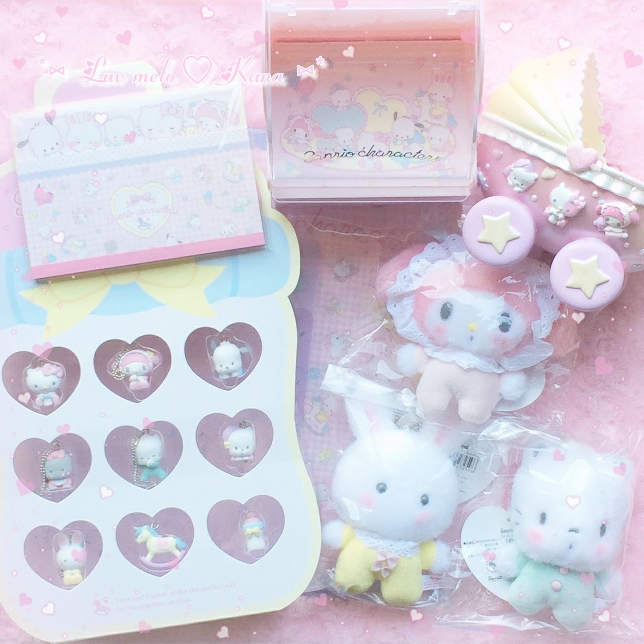サンリオ❣️激レア　マイメロディ　ベビーシリーズ　マスコット　ベビーカー　小物入れ サンリオキャラクターズ ベビーカー形小物入れ＆マイメロディ