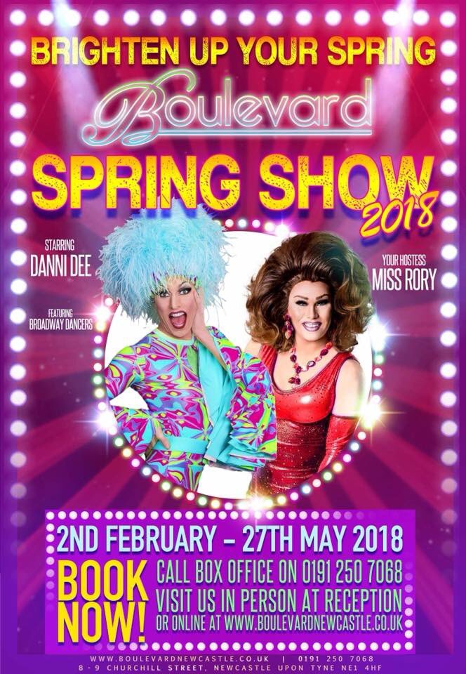 Spring is just around the corner...get booked @boulevardshow