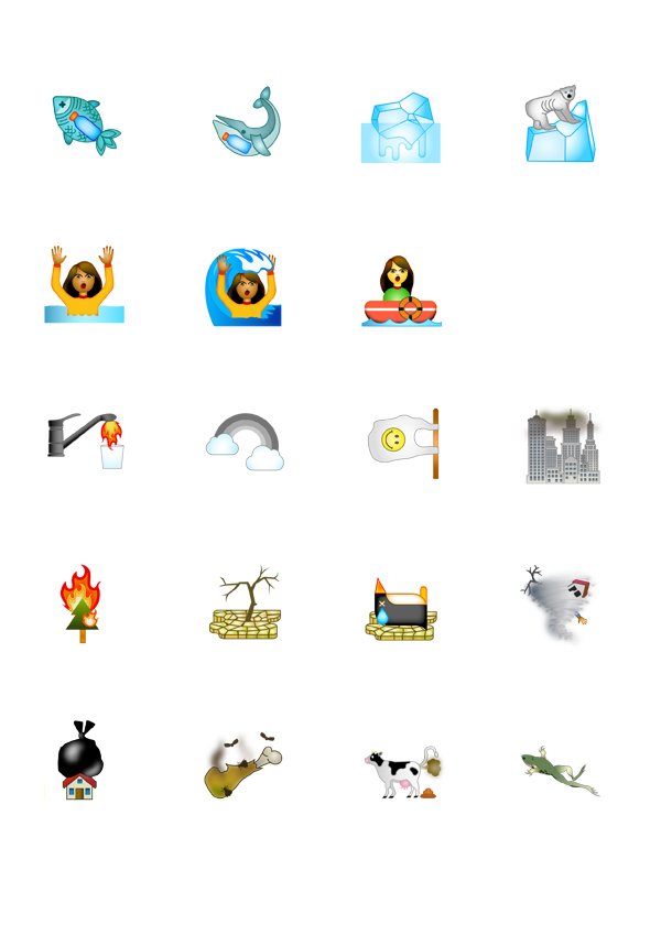 _neural's tweet photo. #Neural: @viniyata Pany, Marina @zurkow and #ManujaWaldia - #Climoji, #climate change #emoji set - https://t.co/kEqjdeeRSb https://t.co/PWLHOaBgSf