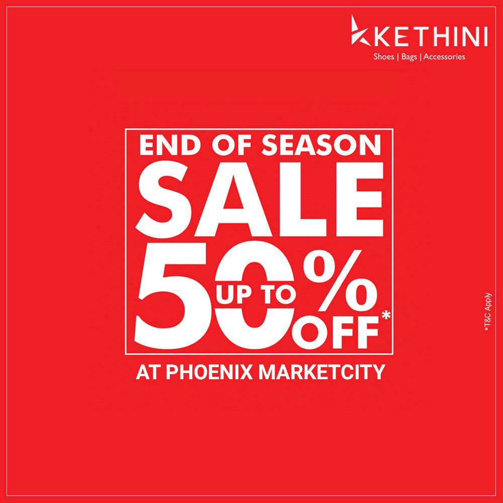 KethiniWorld's tweet photo. Give in to your temptation with End of Season Sale! Don't hold back, shop unlimited.
Biggest range of Shoes, Bags & Accessories @pmcchennai
#Kethini #PhoenixMarketcity #TtkRoad #EOSS #Style #Fashion #Offers #Footwear #Shopping #LeatherShoes #handbags #accessories #Chennai https://t.co/dbBMM1FMgF