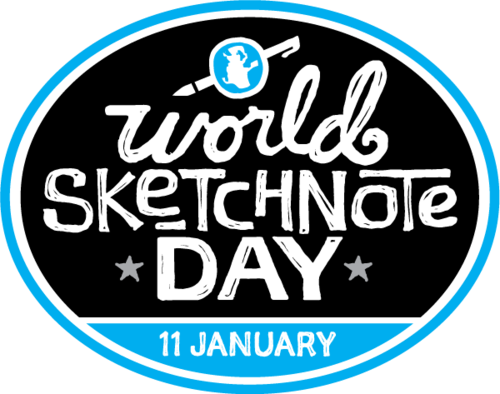 SketchnoteArmy's tweet photo. Jan, 11 2018 - World Sketchnote Day IS BACK! #SNDay2018 #eyecontact https://t.co/va4Y98mSBk https://t.co/f5oGtXJS1w