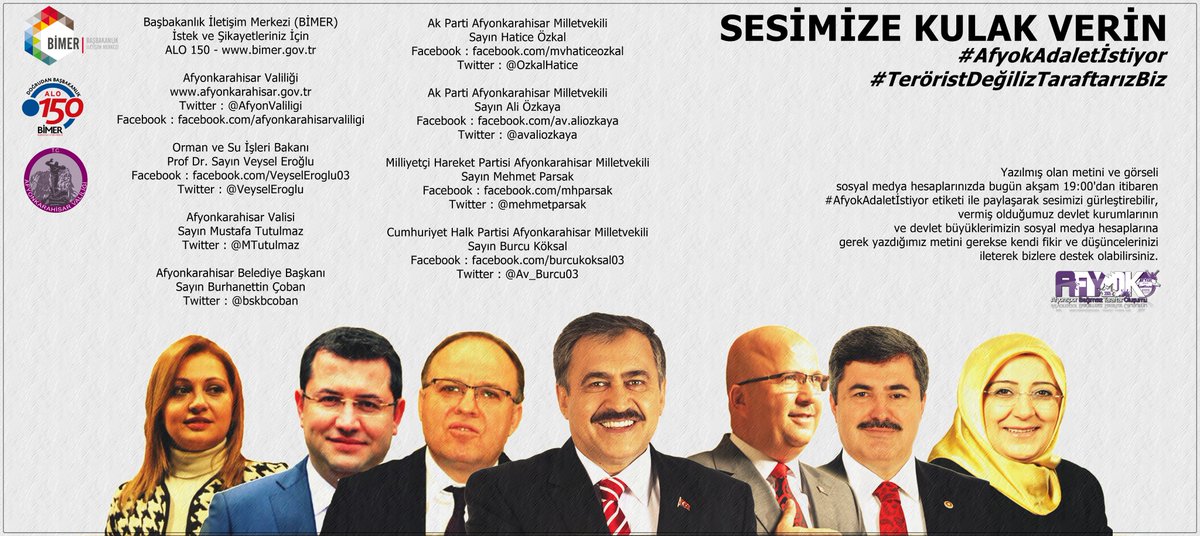AfyokGrubu's tweet photo. Sesimize kulak verin, #AfyokAdaletİstiyor @AfyonValiligi @mtutulmaz @bskbcoban @VeyselEroglu @OzkalHatice @avaliozkaya @mehmetparsak @Av_Burcu03 https://t.co/Xro0atSOOU