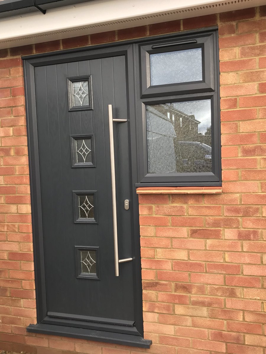 Nice and Smart Composite door just installed 👍 <a href="/doorstopdoors/">Door-Stop</a>