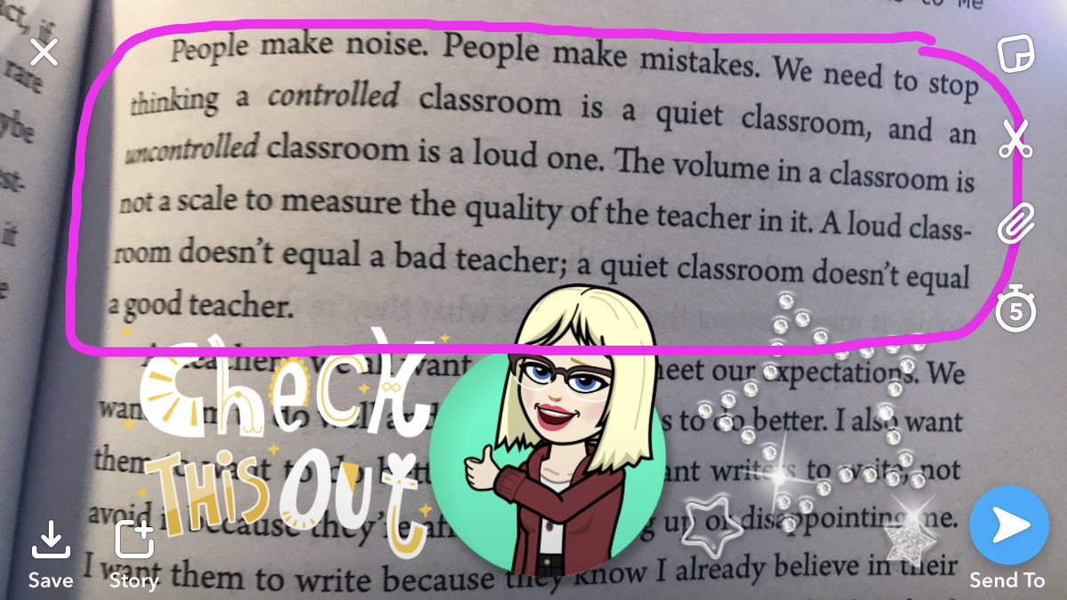 “The volume of a classroom is not a scale to measure the quality of the teacher in it” #CodeBreaker #BookSnaps <a href="/mraspinall/">Brian Aspinall</a>