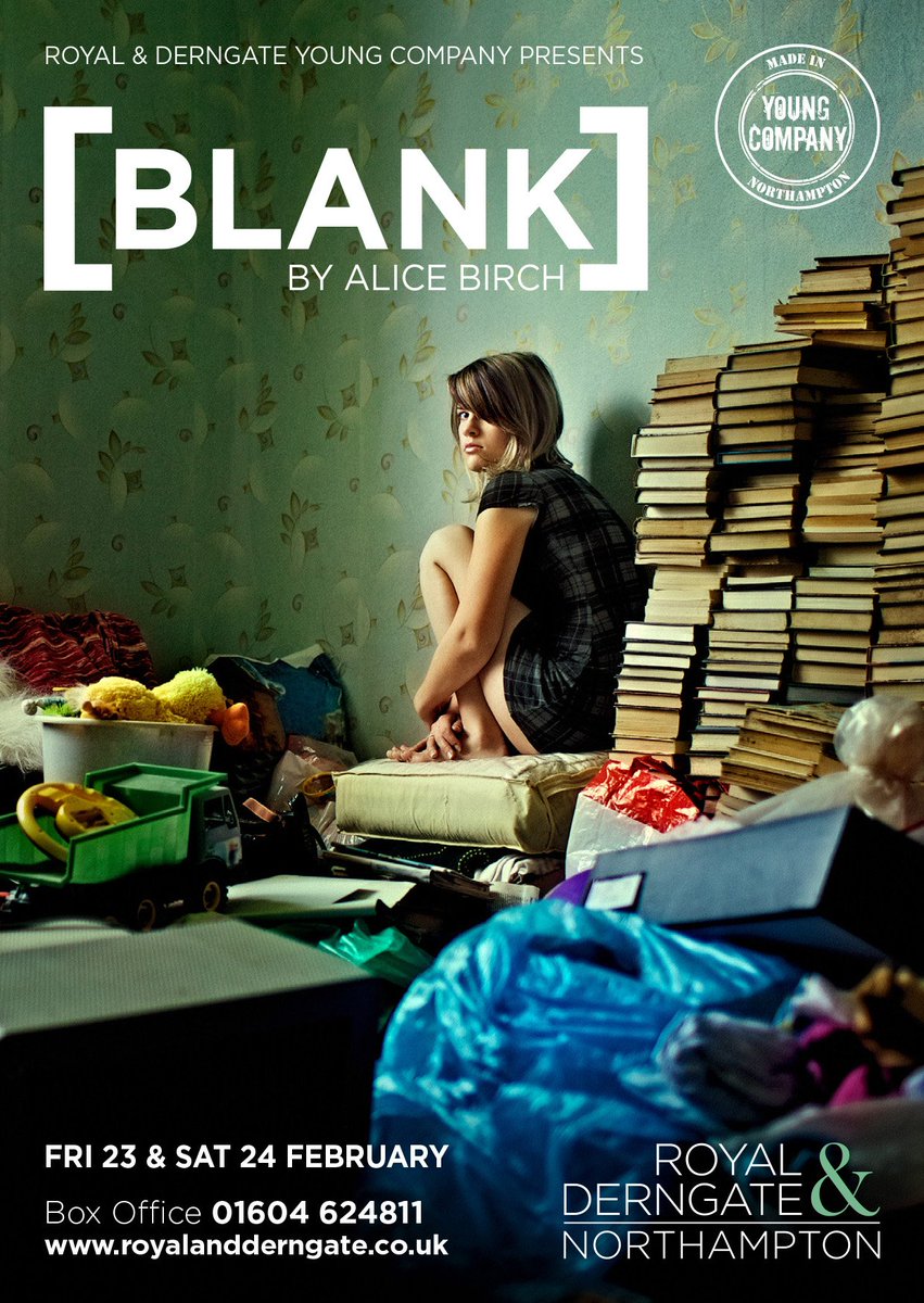 [BLANK] By Alice Birch
Fri 23 - Sat 24 February
Performed by Young Company: Connect
[BLANK] follows an array of characters impacted by the criminal justice system, questioning the ways they move on - or don't.
Directed by <a href="/TomTomFoxy/">Tom Fox</a>
For tickets: bit.ly/RDBlank