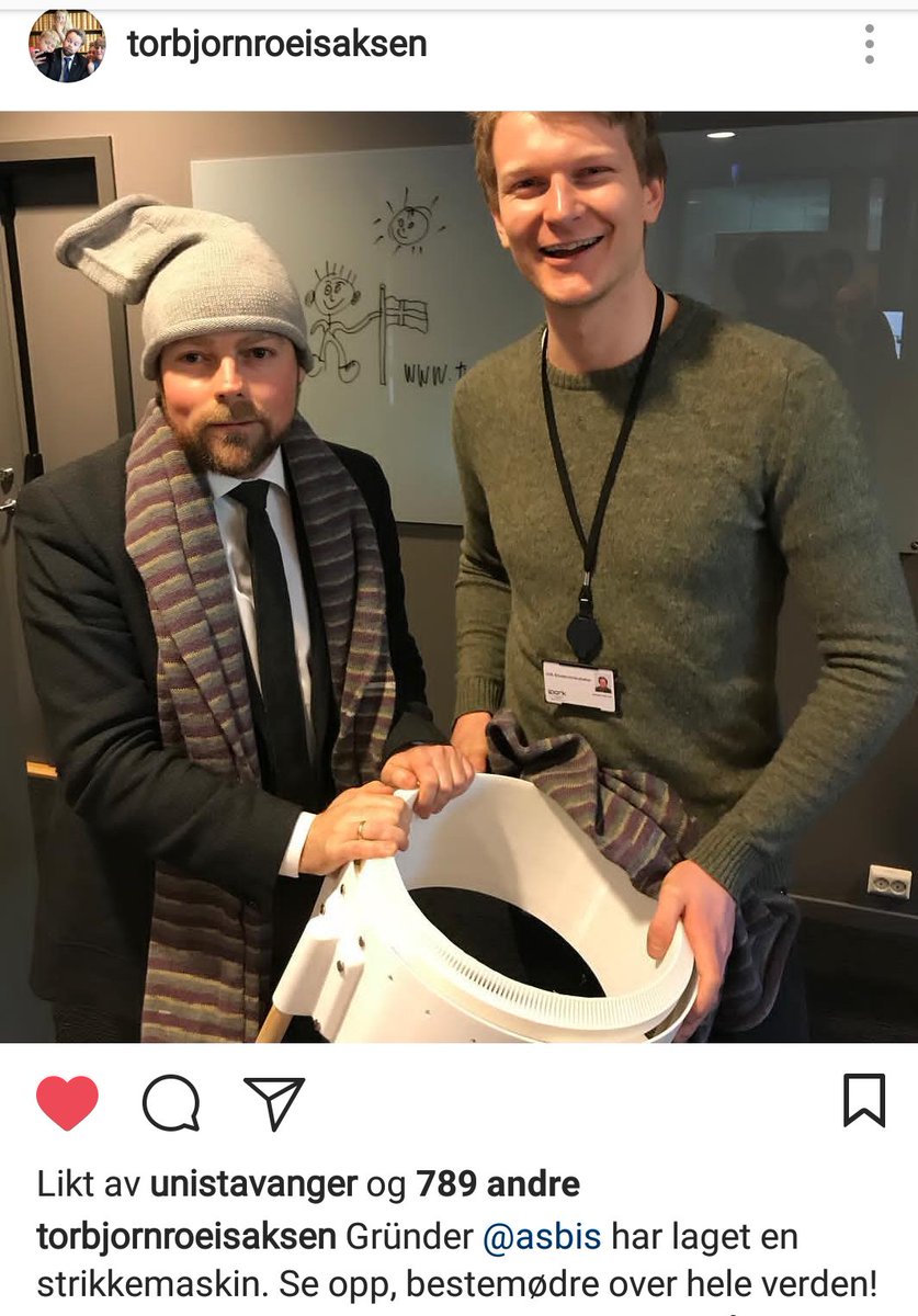 Kjekt med Ministerbesøk i dag.