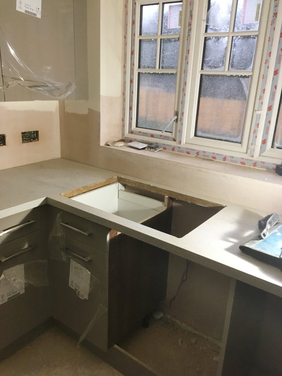 It's a new year and we've got a bunch of projects underway, including fibre-cement weatherboard cladding in Sittingbourne, second-fix joinery in Central London, and kitchen fitting in Tonbridge for our friends at <a href="/MooresGroup/">Moores Furniture</a> #BUSY :) Happy New Year!