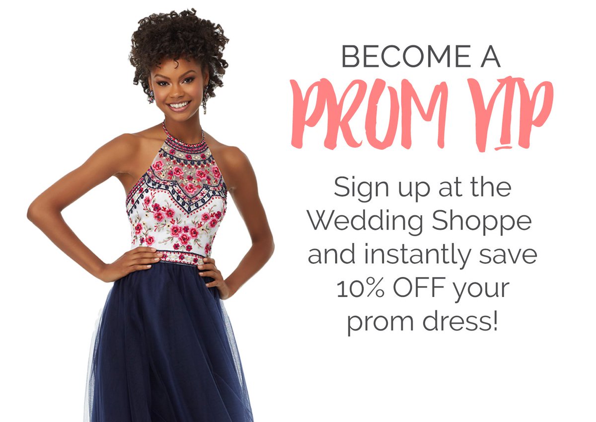 GrandPromDress's tweet photo. Instantly get 10% OFF your #prom dress when you become a Prom VIP. Get the details: https://t.co/8INNV9sPzp #prom2017 *Excludes Sherri Hill https://t.co/QkfGNkexvP
