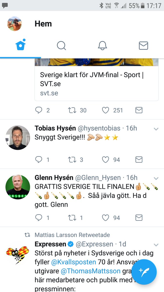 zipro's tweet image. Jag vet att man inte ska jämföra er men sjukt svårt ibland när ni är så go och lika ☺ #94❤ @Glenn_Hysen @hysentobias