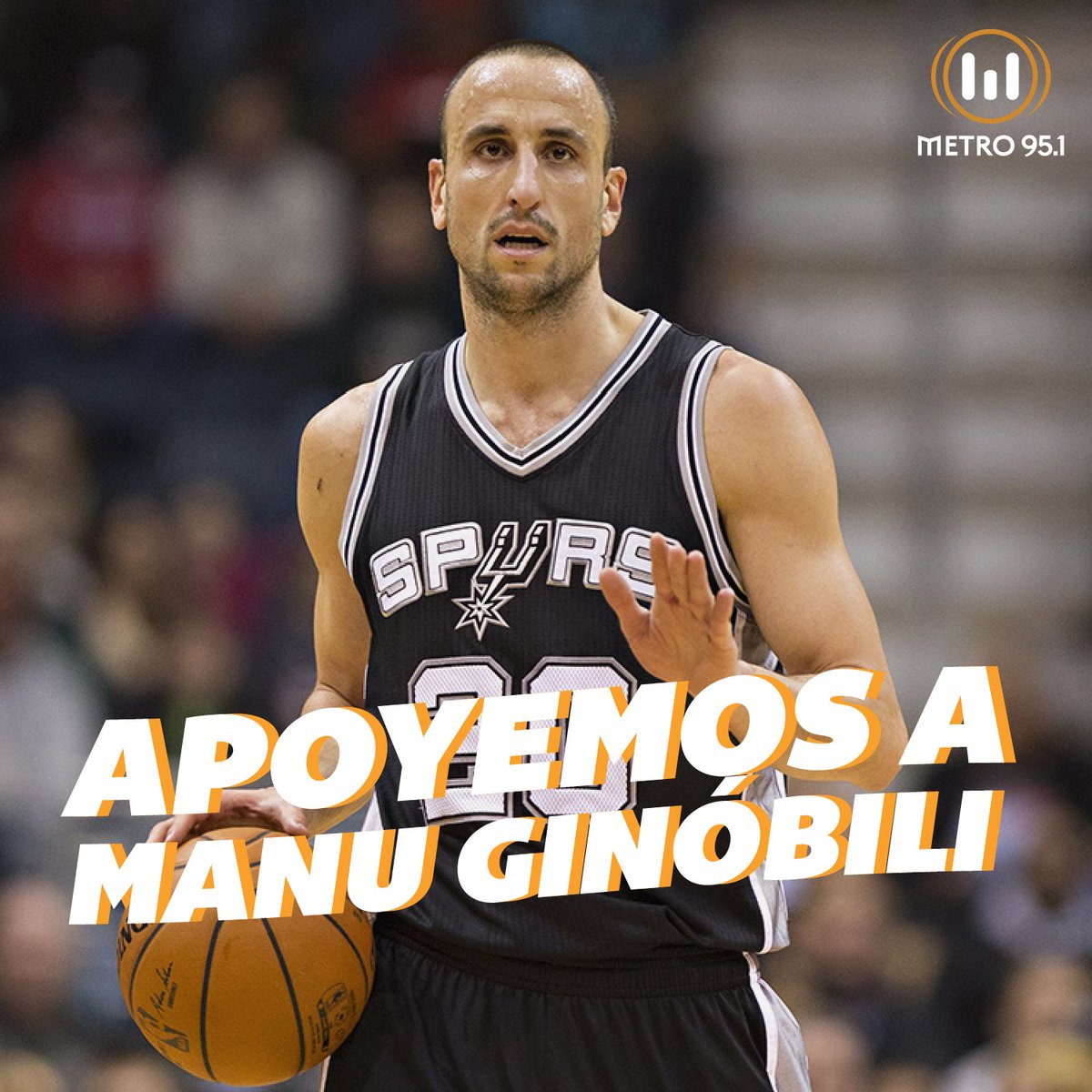 mph951fm's tweet image. ¡LO APOYAMOS ENTRE TODOS!

Con tu RT le estás dando un voto a Manu para sea parte del 'Juego de las Estrellas' de la NBA

#NBAVOTE Manu Ginóbili