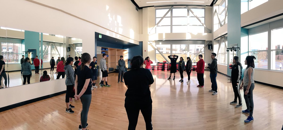 ❄️Name Aerobics during day 2 of Winter Camp #GEARUPworks <a href="/edpartnerships/">NCCEP</a> <a href="/GEARUPUNR/">UNR GEAR UP</a> <a href="/NevadaGEARUP/">Tammy Bolen</a>