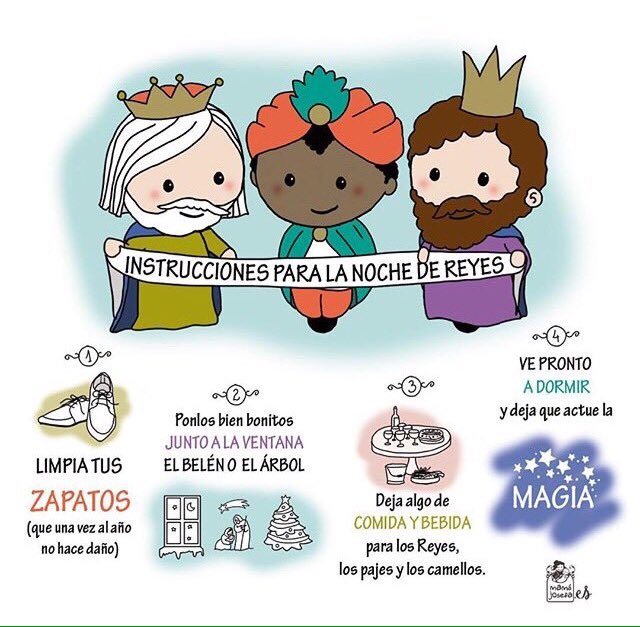 Mama_Josefa's tweet photo. #FelizNochedeReyes 👑👑👑os dejo unas instrucciones para que todo salga redondo como un #RosconDeReyes 🍩 #FelicesReyesMagos https://t.co/HVS8meHJFc