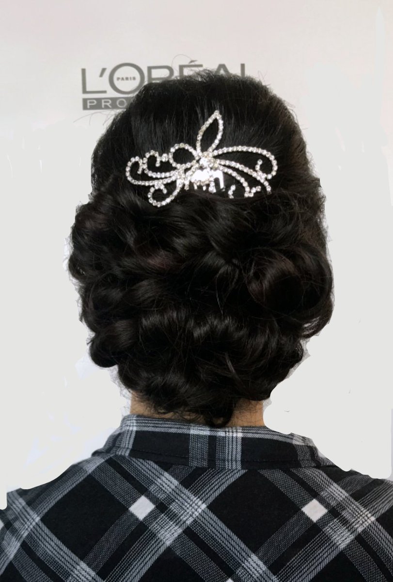 L A Hair Design On Twitter Bridal Party Up Doo Classic By