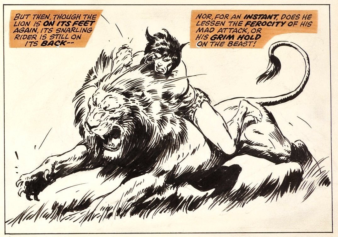 JohnBuscemaArt's tweet photo. #buscema #CONAN #TGIF @sinKEVitch @TheDayInComics @Loophole_Comics @stashmycomics https://t.co/DvA0jA3yJf