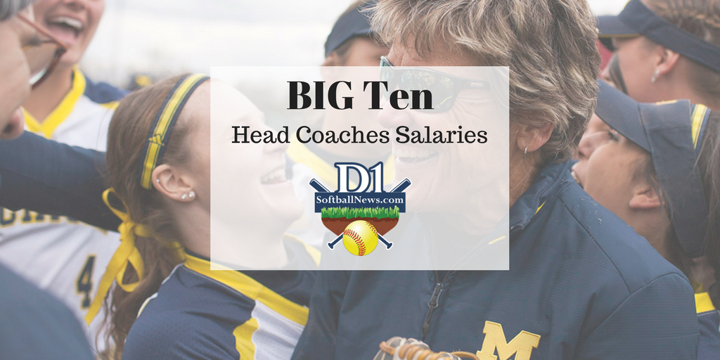 RobElseD1's tweet image. Breaking down the BIG Ten coaches salaries for 2018.  Where does your favorite coach fall? #D1Softball

d1softballnews.com/2018-big-ten-c…