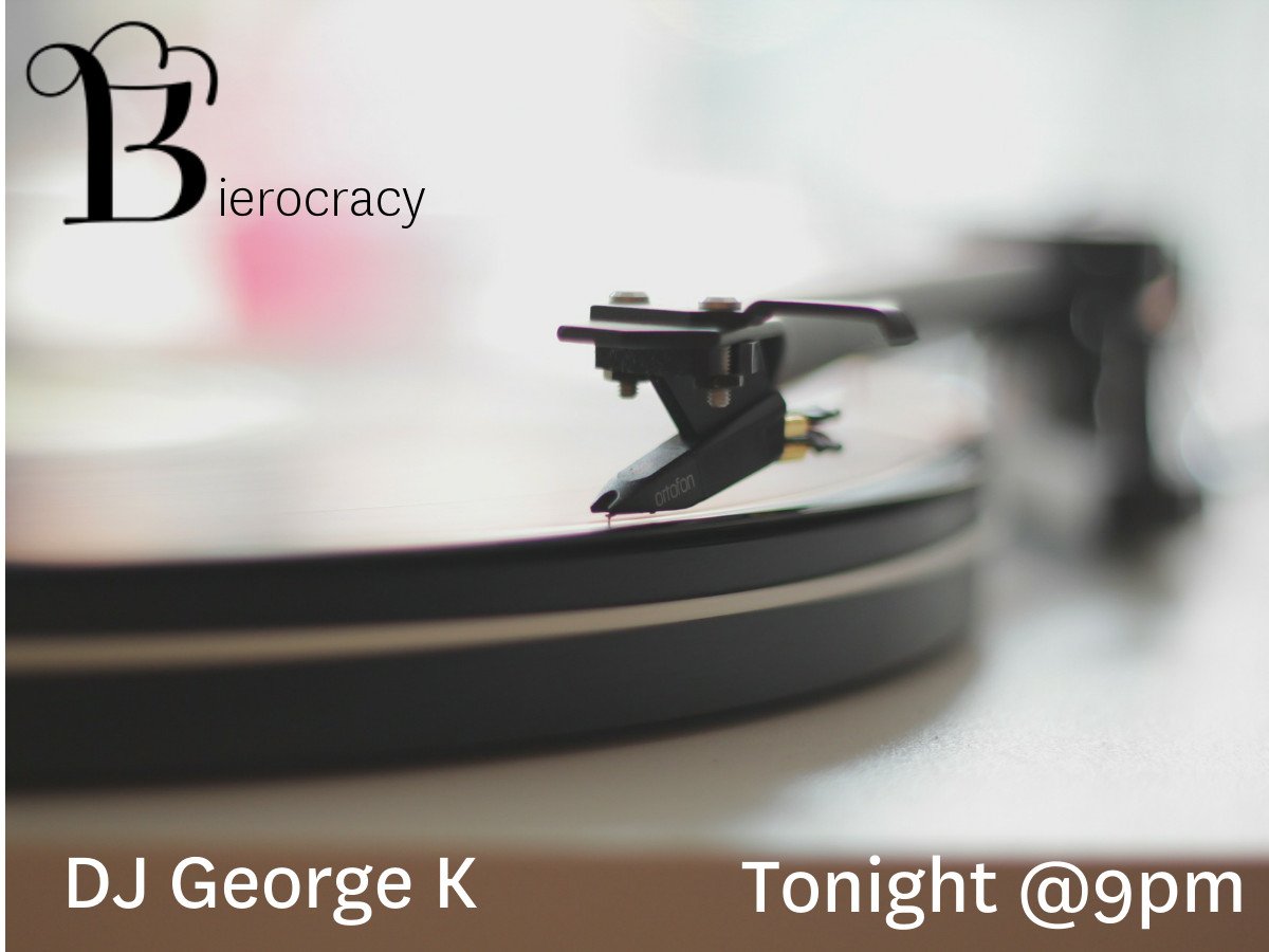 Feel the beat while having great beer with DJ George K in the house! Come out to <a href="/Bierocracy/">Bierocracy</a> tonight! #LIC #longislandcity #livedj #music #beer