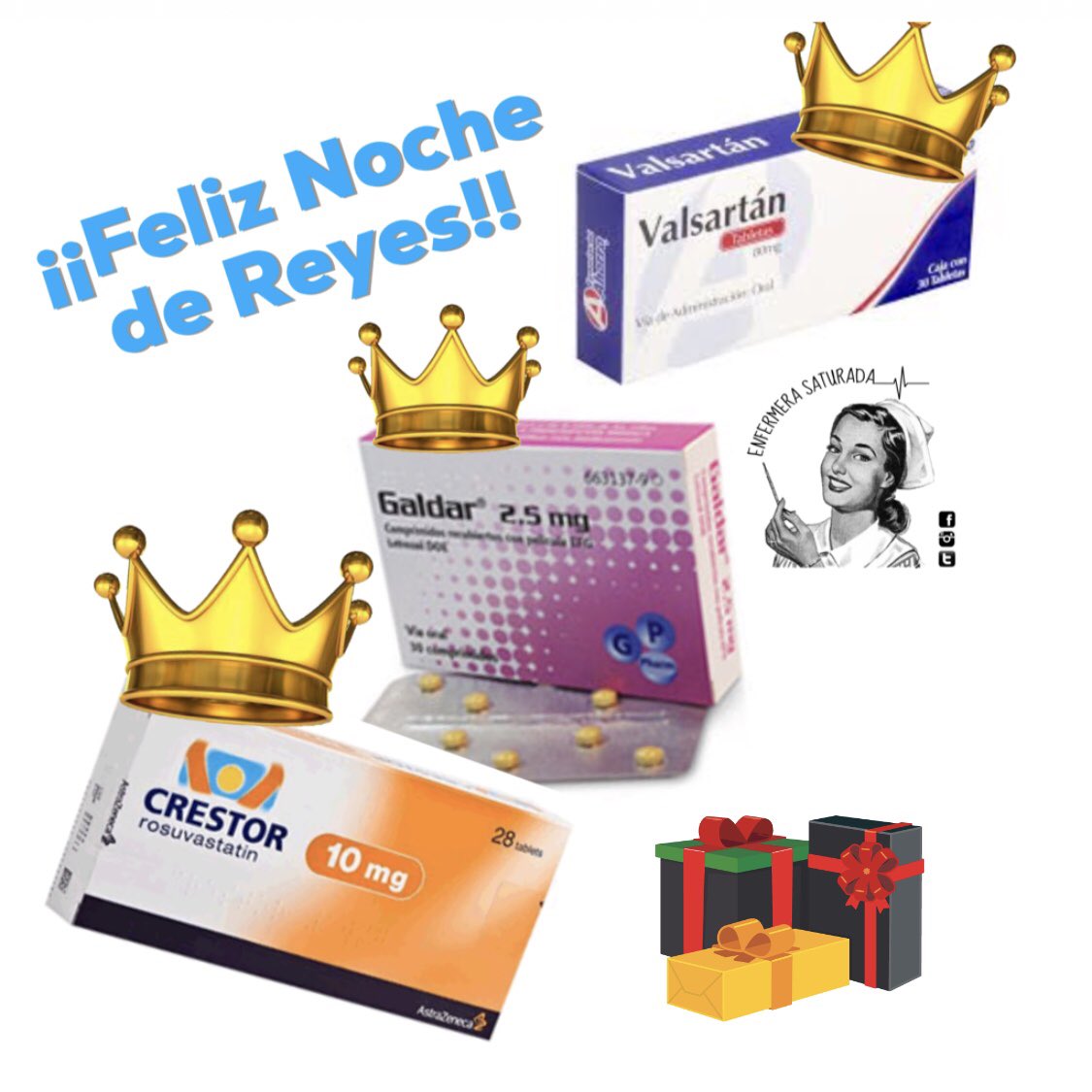 EnfrmraSaturada's tweet photo. #FelicesReyes https://t.co/POxsw2xZF6