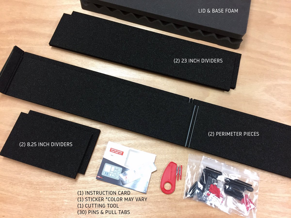 New insert available. This one is for the <a href="/PelicanProducts/">Pelican Products</a> Storm im2700 trekpak.com/storm-im2700/