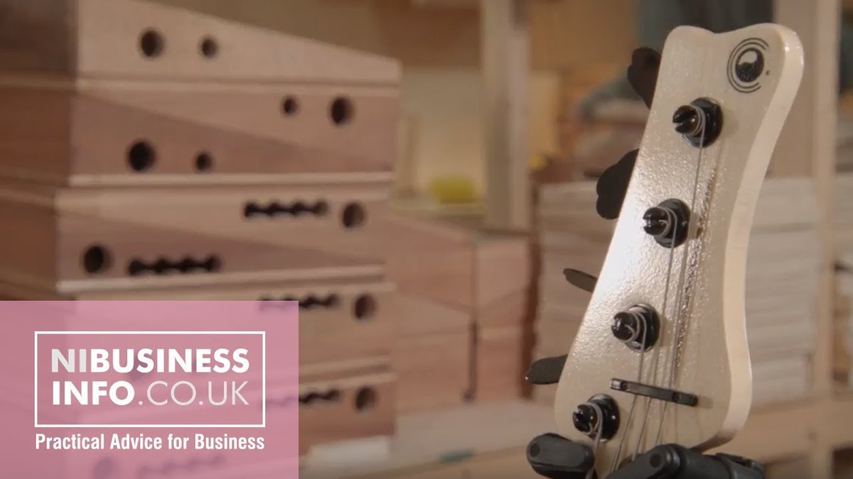Video: Stephen Henderson, Director of <a href="/RuachMusic/">Ruach Music</a>, explains how combining his love of music and woodwork has helped him to start and grow a successful business bit.ly/2m1O6HU