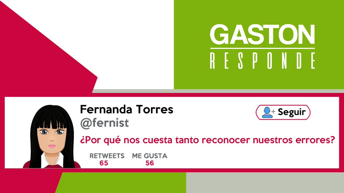 ¿Por qué nos cuesta tanto reconocer nuestros errores?... youtube.com/watch?v=nq0bD-…