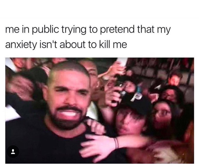 Everyday life with anxiety 😕😩😂 https://t.co/bk3a1DQGt8