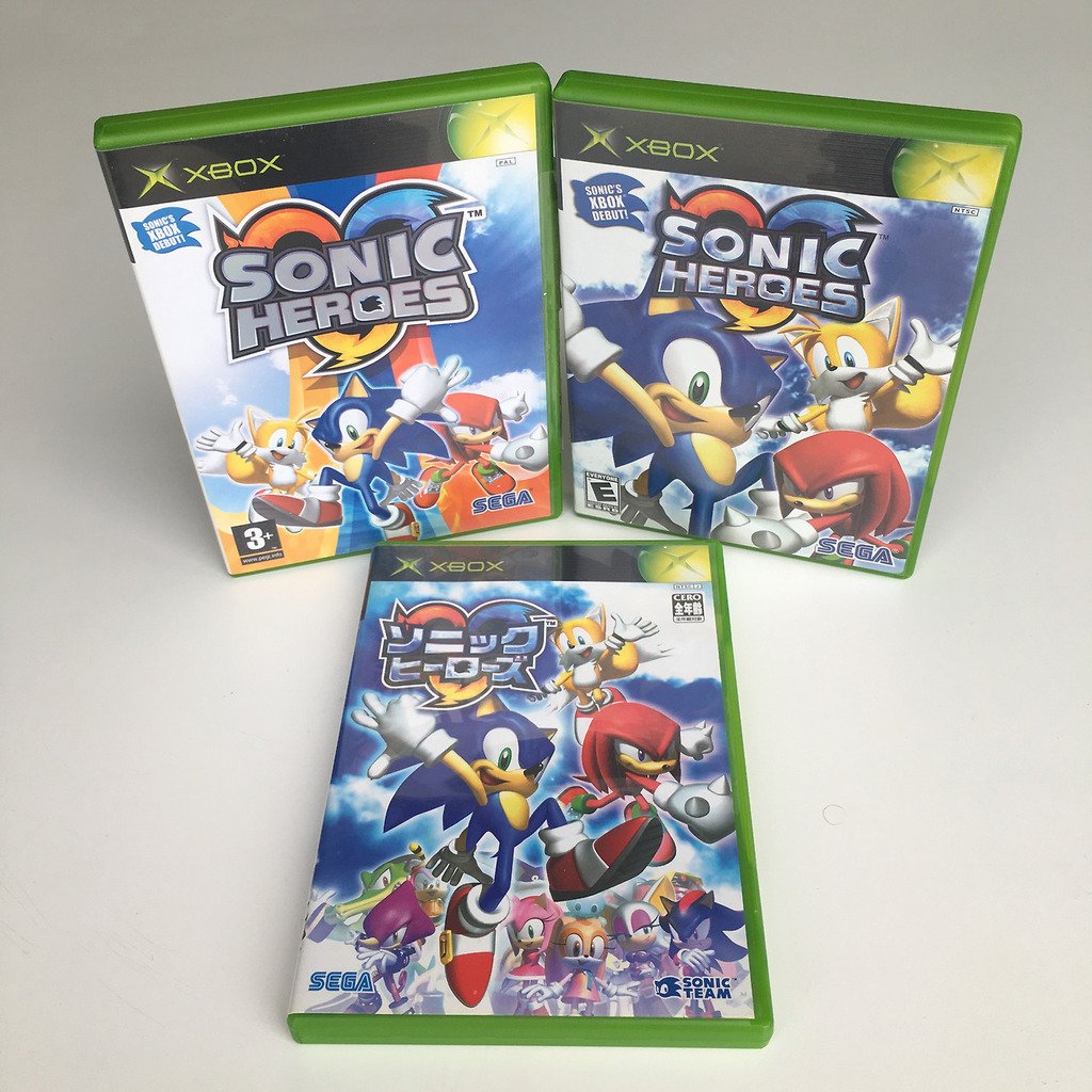 Sonic Heroes Xbox