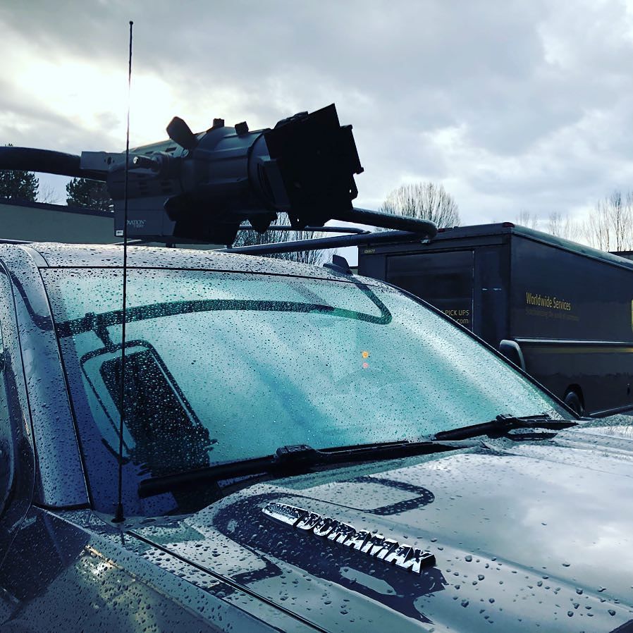 ellispromedia's tweet photo. Our work truck is getting outfitted with a new LED Leko lightbar. Four of these should be bright enough. https://t.co/PQbBbO155x
