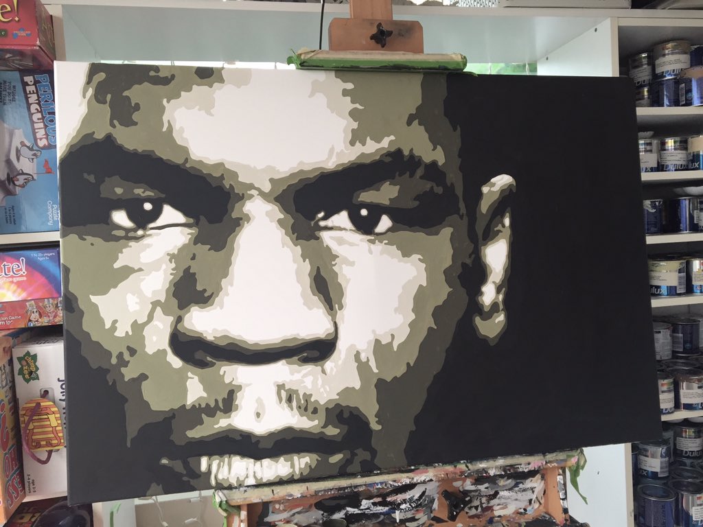 For your chance to win an A3 art print of any one of my four latest Tyson paintings exclusively from rossbainesart.bigcartel.com

- Follow <a href="/RossBainesArt/">Ross Baines Art</a> 
- Retweet this post

One lucky winner will be chosen Monday 8th Jan
GOOD LUCK! 
#MikeTyson #giveaway #boxing