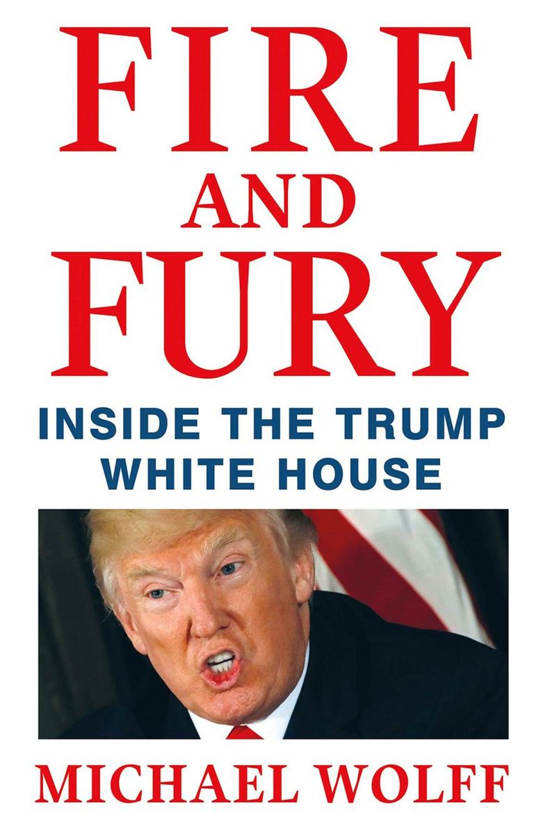 El libro “Fuego y Furia: dentro de la Casa Blanca de Trump” divulga interioridades de la administración Trump. bit.ly/2COizDq @MegaTVLive