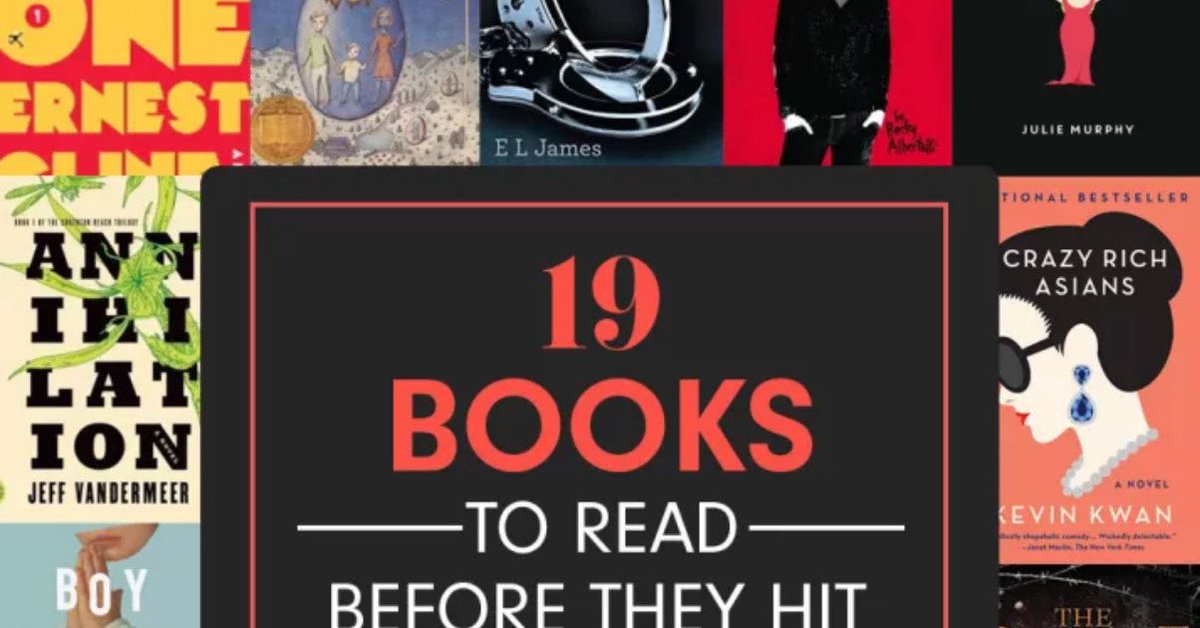 BuzzFeed's tweet photo. 19 books to read before the movie comes out in 2018
https://t.co/nwNqam5I9c https://t.co/hwqBzcKwaq