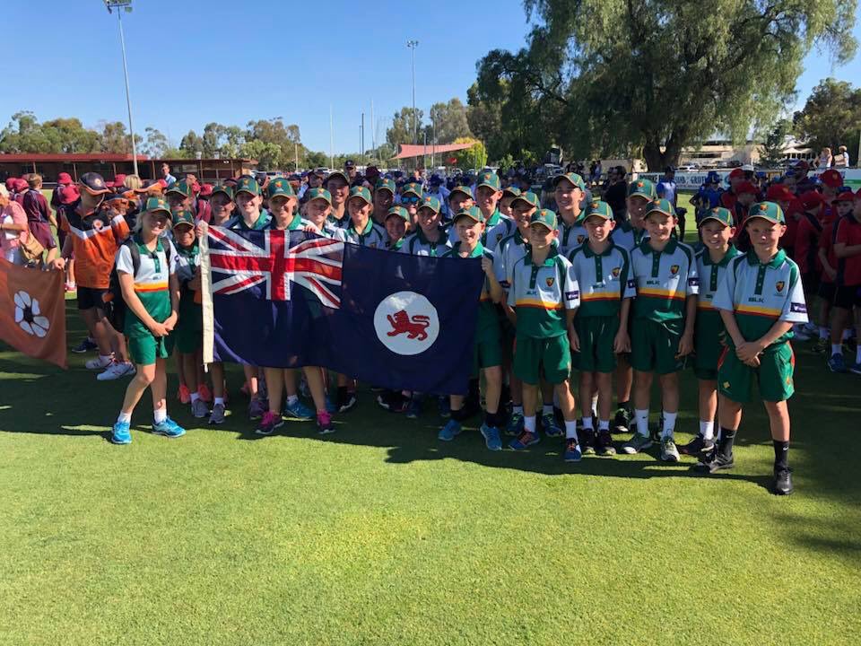 Wishing good luck &amp; great cricket to our Tassie 12 &amp; Under Boys &amp; Girls today in the School Sport Australia national carnival in Barooga, NSW! Looking for the next D’Arcy Shorts &amp;  Corinne Halls 😀🏏👍👊Games on today with the boys vs WA &amp; girls vs NSW - nationalchamps.com.au