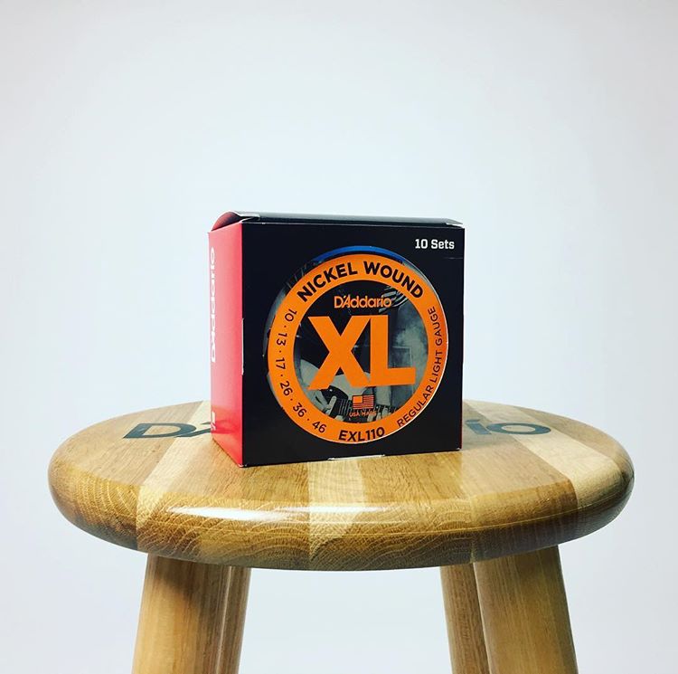 Seat's taken.

#Daddario (📷: @monikerguitars)