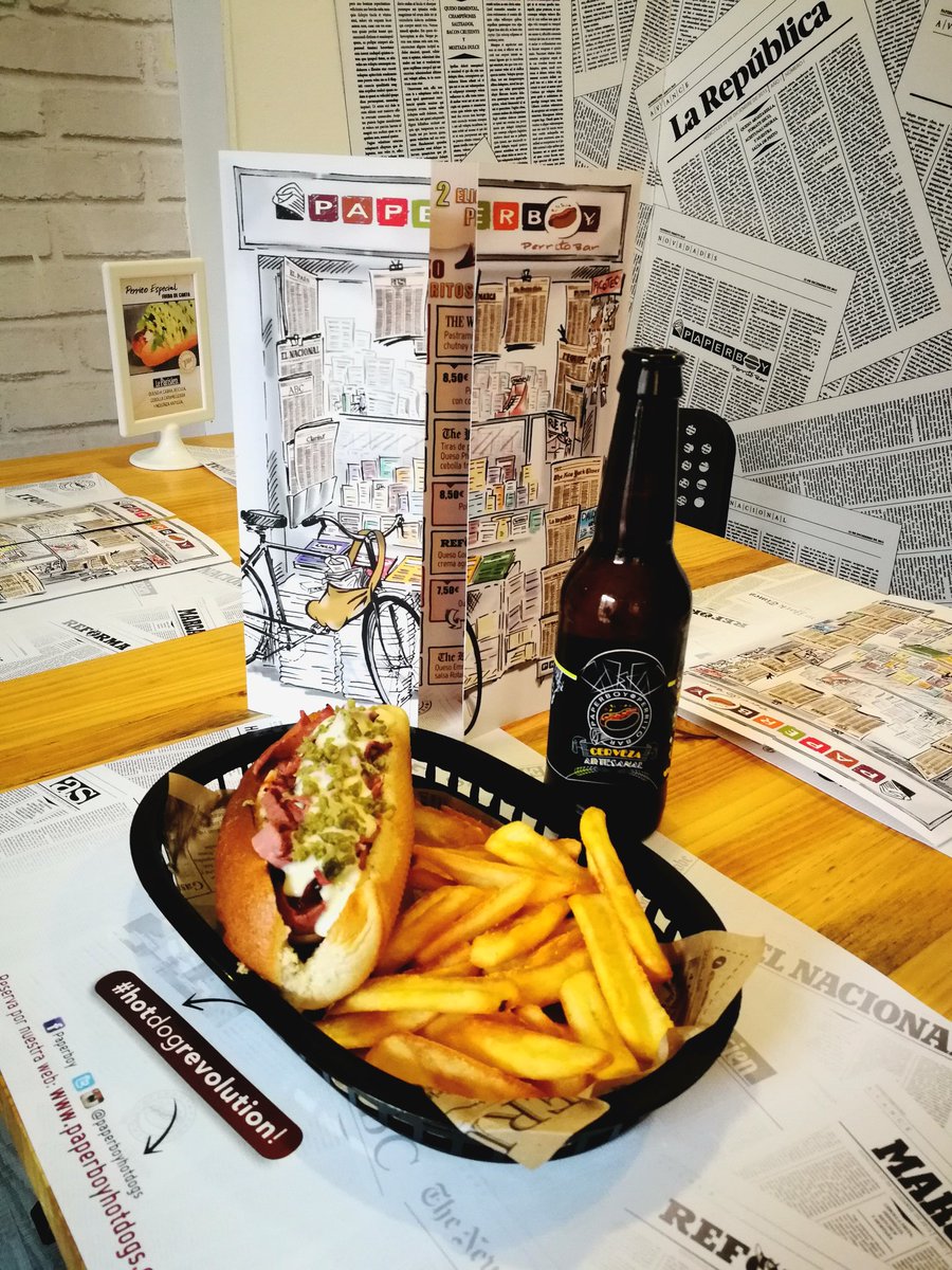 En <a href="/paperboyhotdogs/">Paperboy Hot Dogs</a> disfrutando de la nueva carta. Con interesantes propuestas de sabor y calidad como este perrito caliente : The Wall Street Journal 🔜🔜🔜en cevichedesandia.es <a href="/cevichesandia/">ceviche de sandia</a>