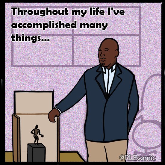 rlecomic's tweet photo. Jordan’s legacy. (Updated cuz @Rekka_Pryde shat on my trophy art last time. lol)
#sadjordan #cryingjordan #webcomic #roastedlikeever #jordan #legacy #sucksbeingreducedtoameme https://t.co/U9vucEFLtF