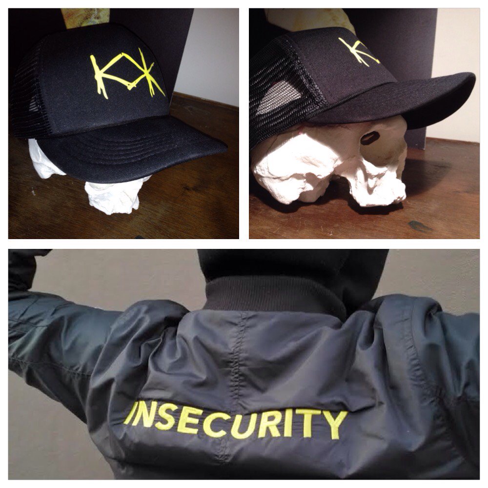 We put some new stuff in our online store + added the last sizes of our old merch.
Insecurity Bomber Jackets + Trucker Hats have been added to the store. Find it here: kapitankorsakov.bigcartel.com