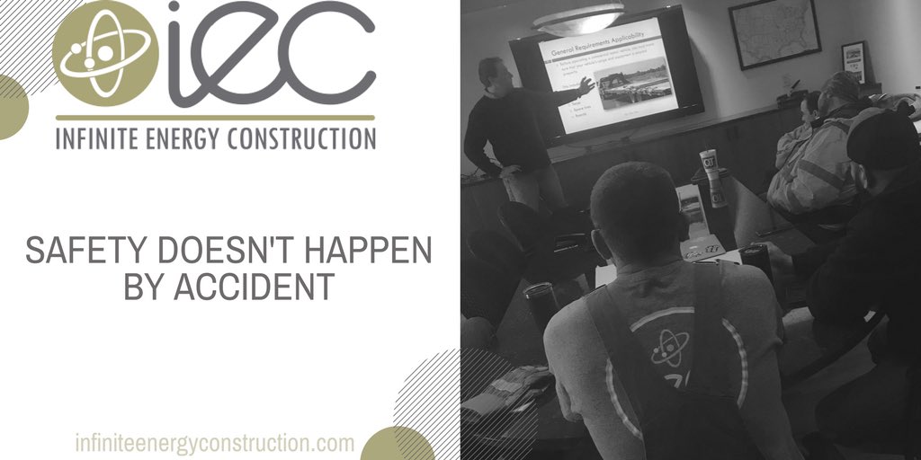 Our Safety Manager, Travis Miller giving a driving safety course in our corporate office #SafetyFirst