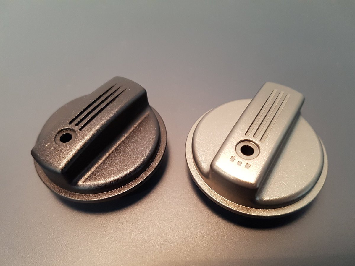 Defenderupgrade's tweet image. New item now available black or grey anodised aluminium Puma TDCI heater control knobs. Visit decenderupgrades.co.uk  for more info.