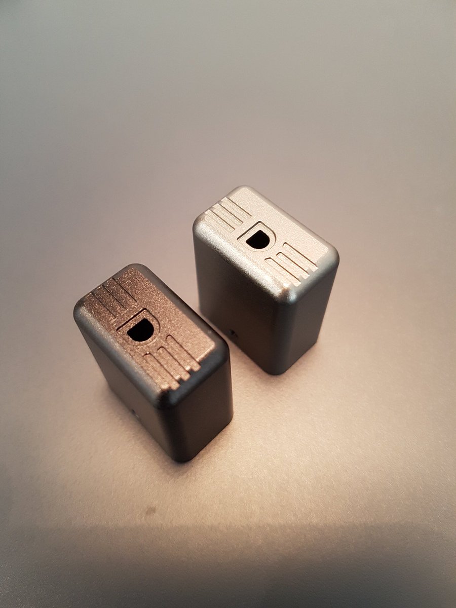 Defenderupgrade's tweet image. New item now available black or grey anodised aluminium Puma TDCI heater control knobs. Visit decenderupgrades.co.uk  for more info.