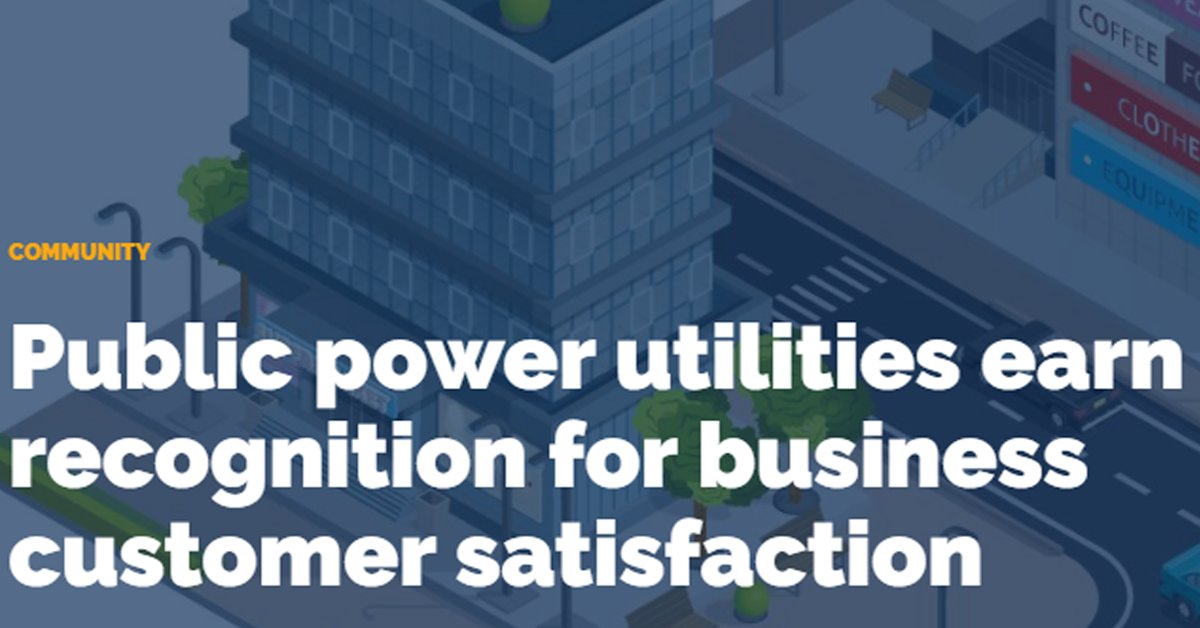 SRPconnect's tweet photo. We offer our business customers a number of resources including rebates, workshops &amp; our newly released Business Energy Manager tool. Thank you to @publicpowerorg for the shout out! https://t.co/CbJJfy9r3j https://t.co/5yneFa4a8N