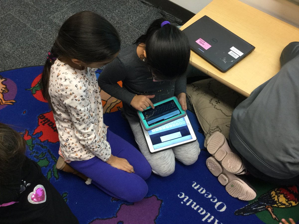 ote_echols's tweet photo. Kicking off our new reading unit brainstorming ideas on @padlet! #oteconnect https://t.co/x2Gfa9qig5